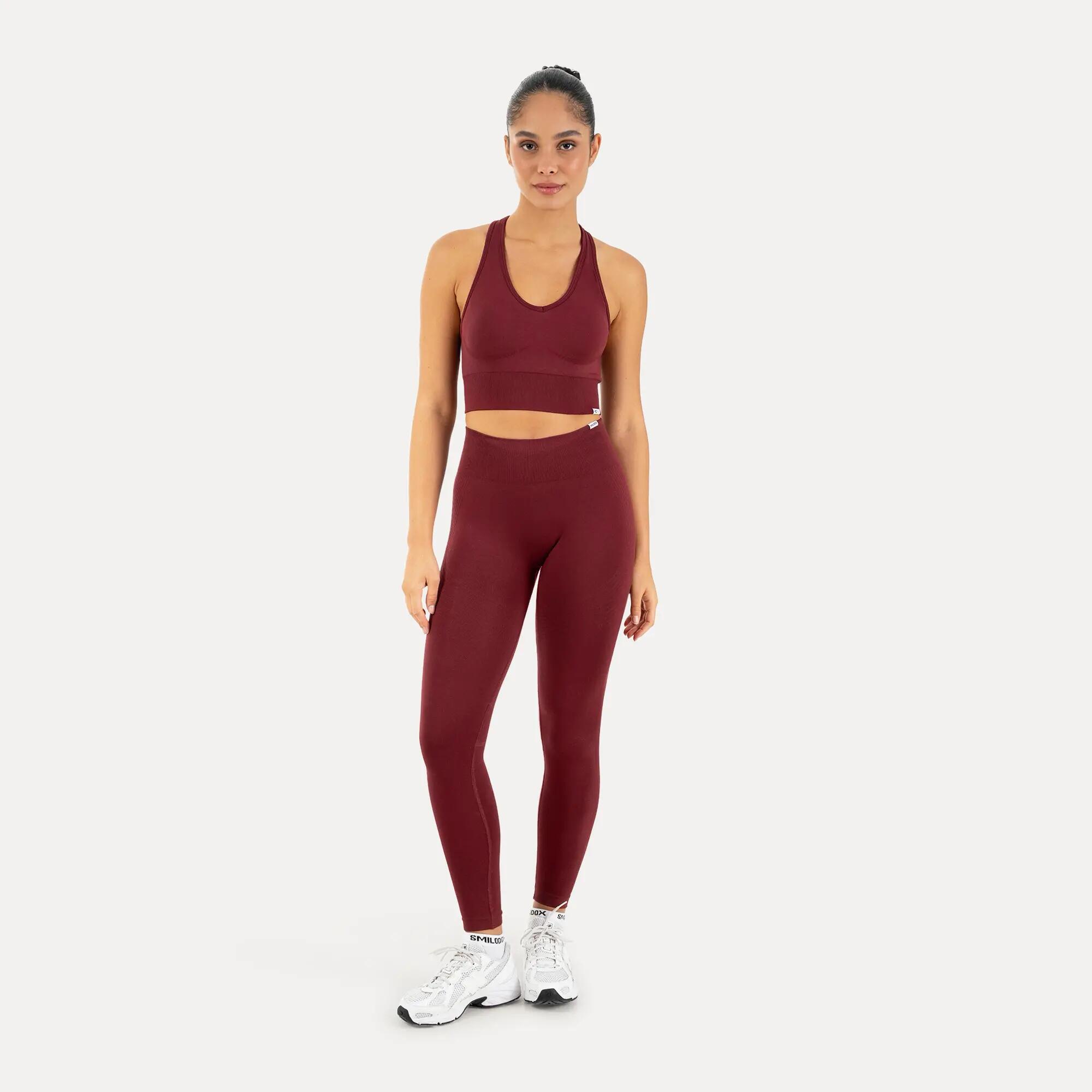 Damen Sport BH Vonda Bordeaux 3/6