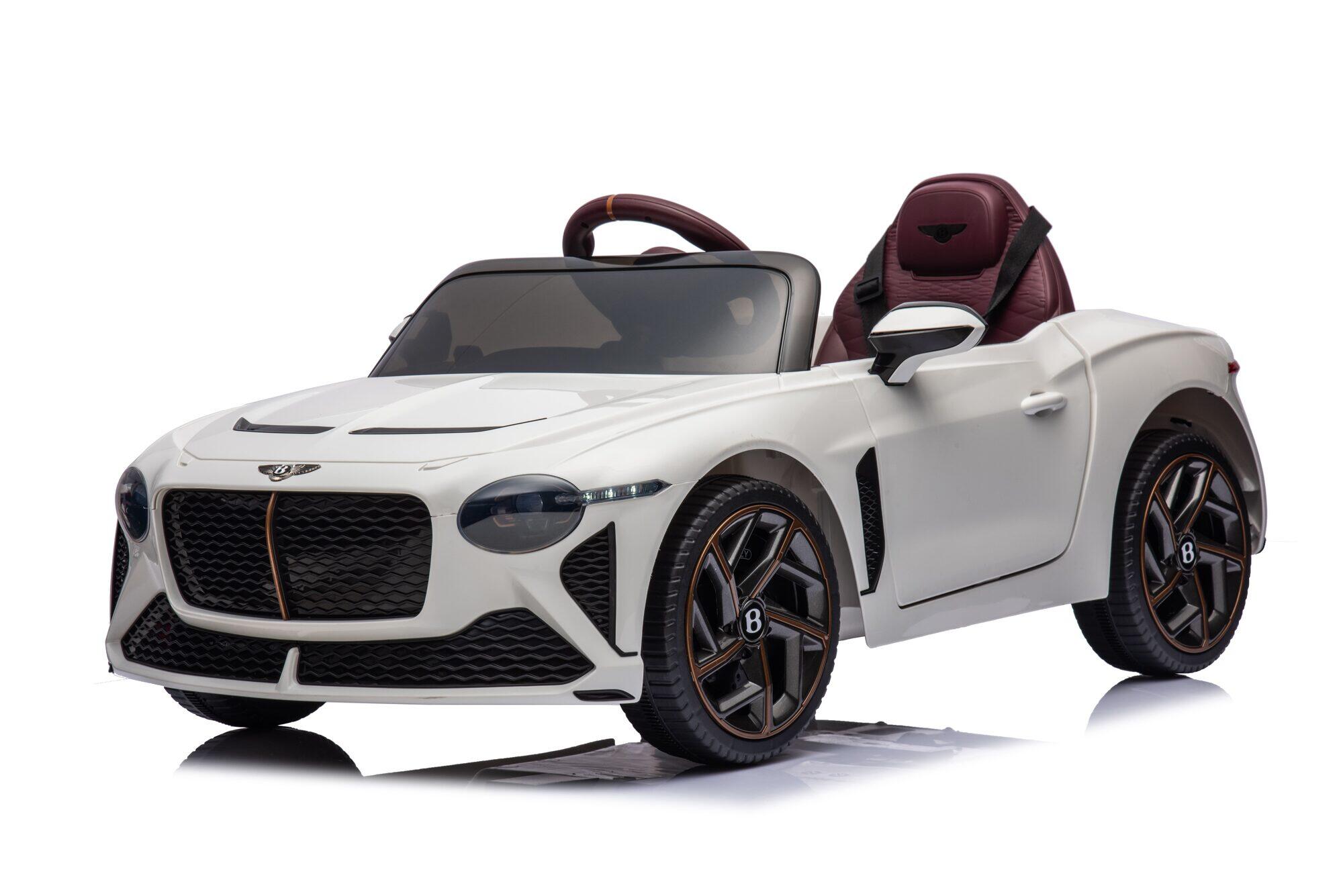 Kinder Elektroauto Bentley Bacalar Offiziell - Weiß (3 bis 8 Jahre) 3/7