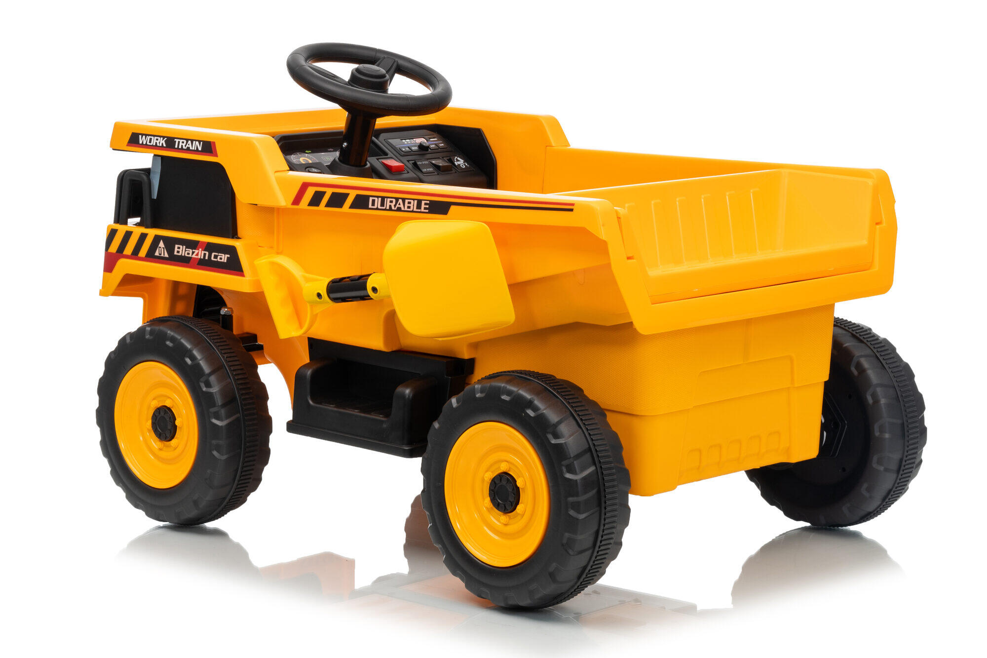 Construction truck with Microphone in Yellow color (3-8 years) 4/7