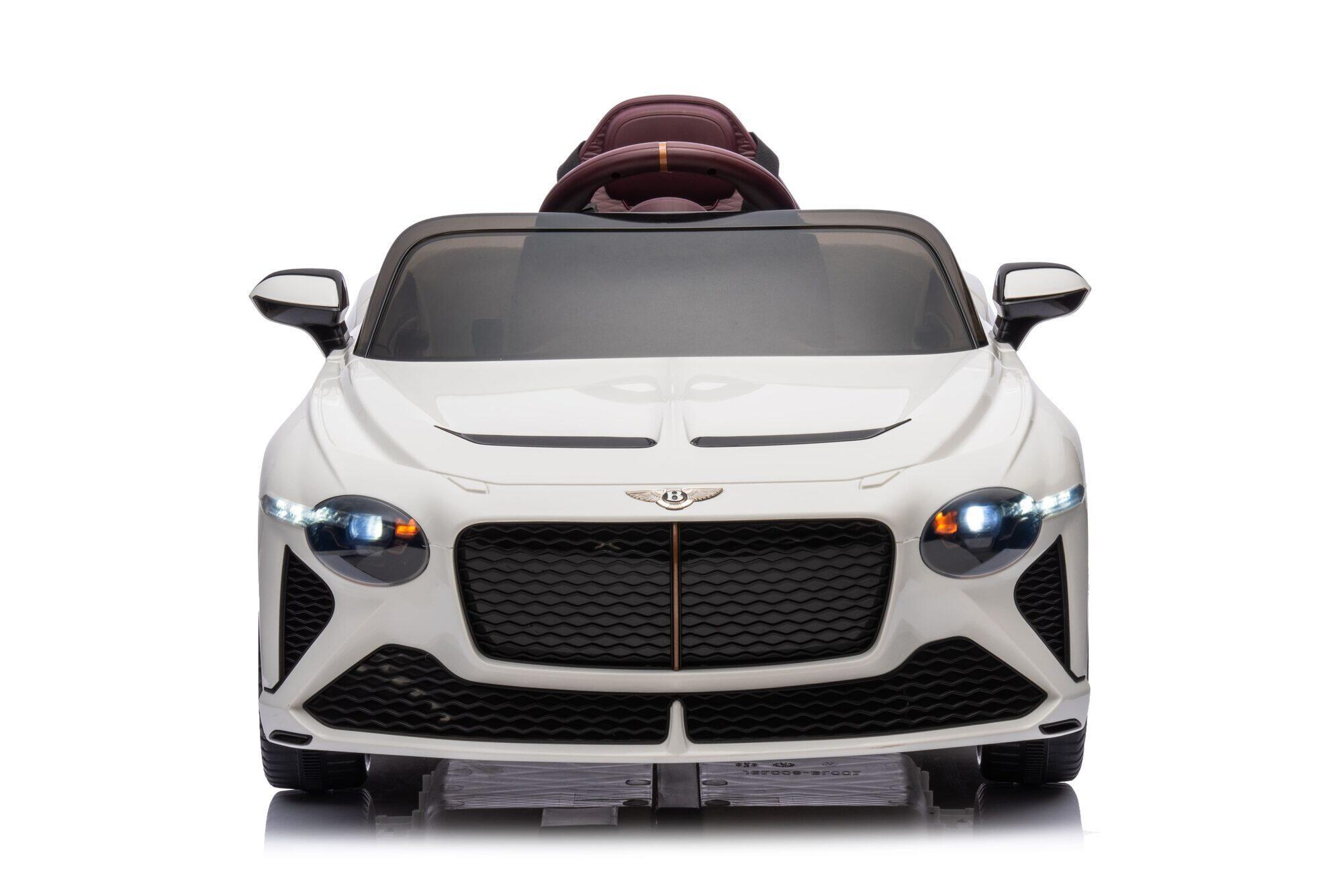Kinder Elektroauto Bentley Bacalar Offiziell - Weiß (3 bis 8 Jahre) 2/7