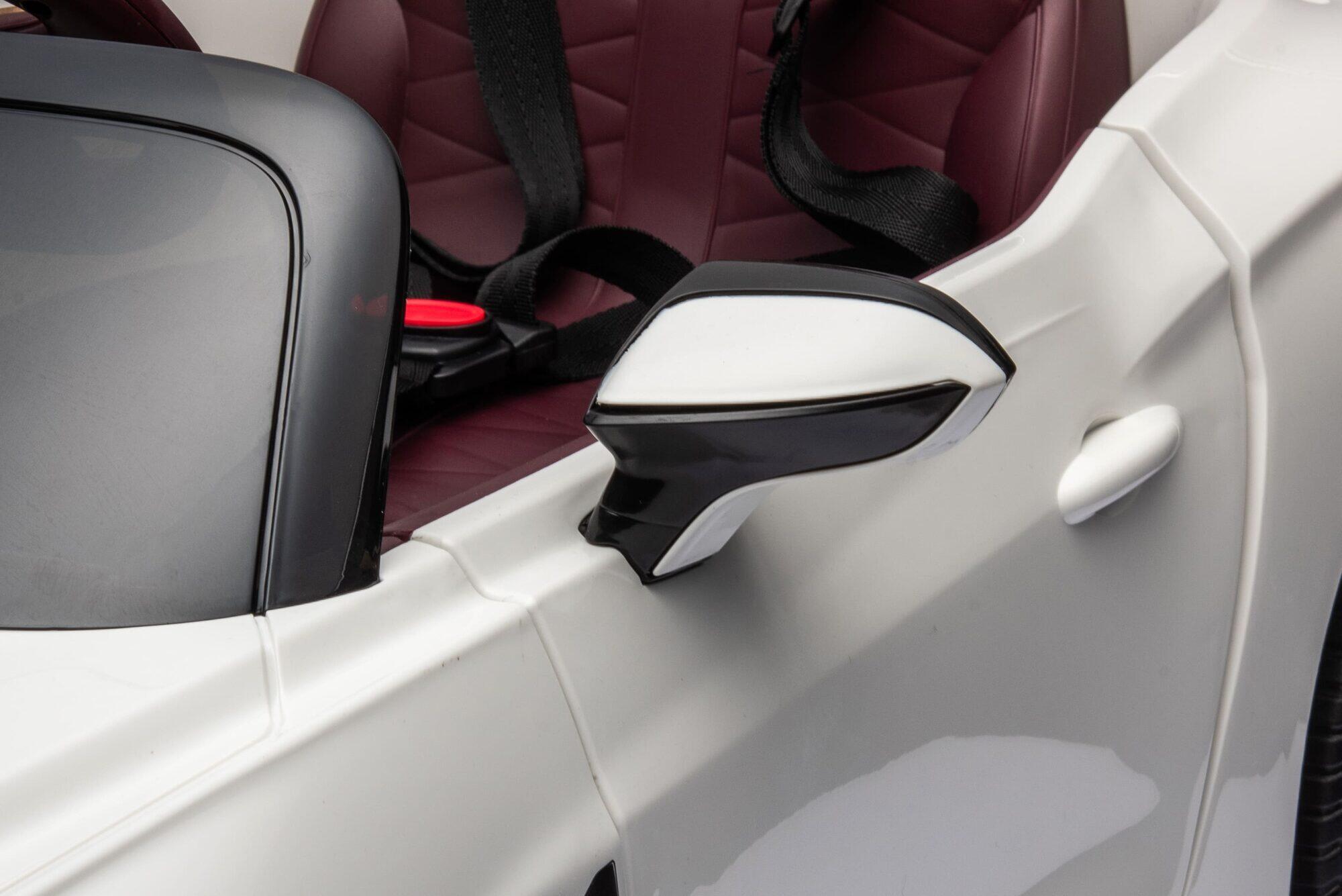 Kinder Elektroauto Bentley Bacalar Offiziell - Weiß (3 bis 8 Jahre) 5/7