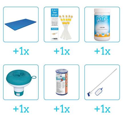 Kit d'accessoires pour piscine - 56424 - 6-delig