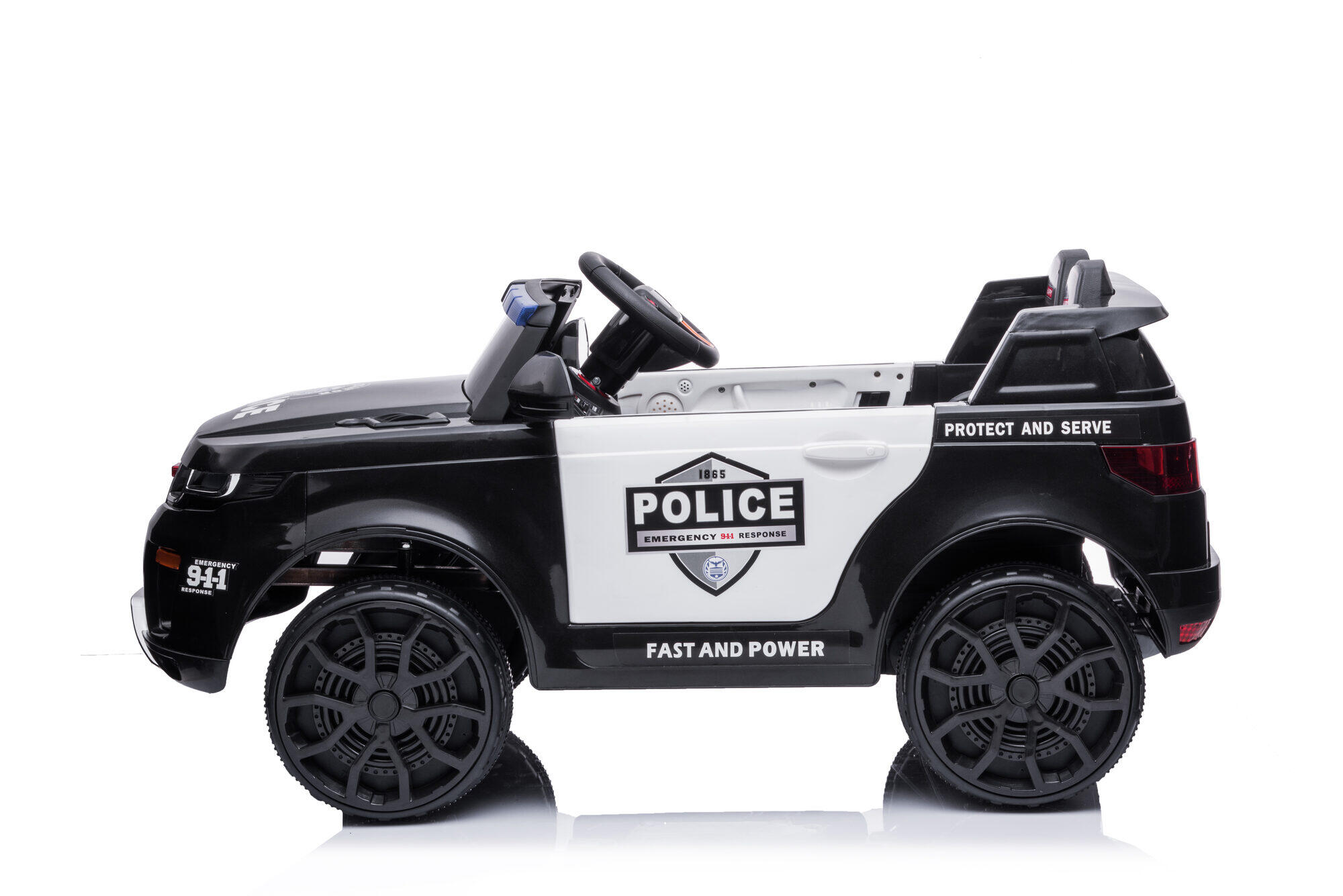 Auto della polizia di colore nero (3-8 anni) 3/7