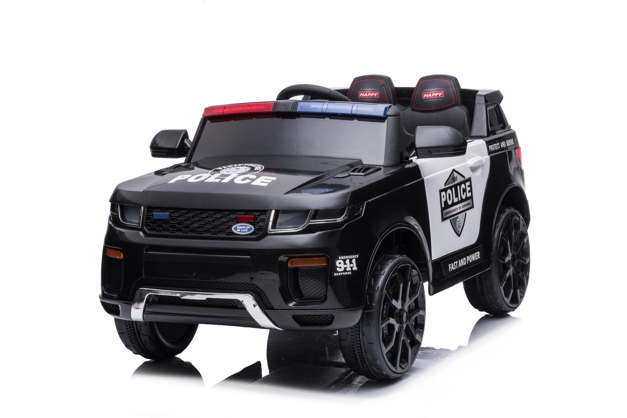Auto della polizia di colore nero (3-8 anni) 2/7