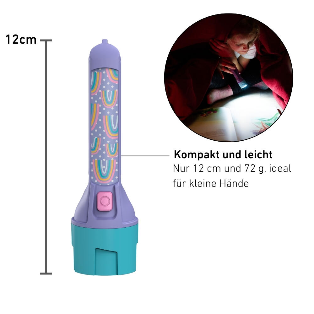 Lampe torche pour enfants  – Camping, activités ourdoor – KIDBEAM4 Violet 3/7