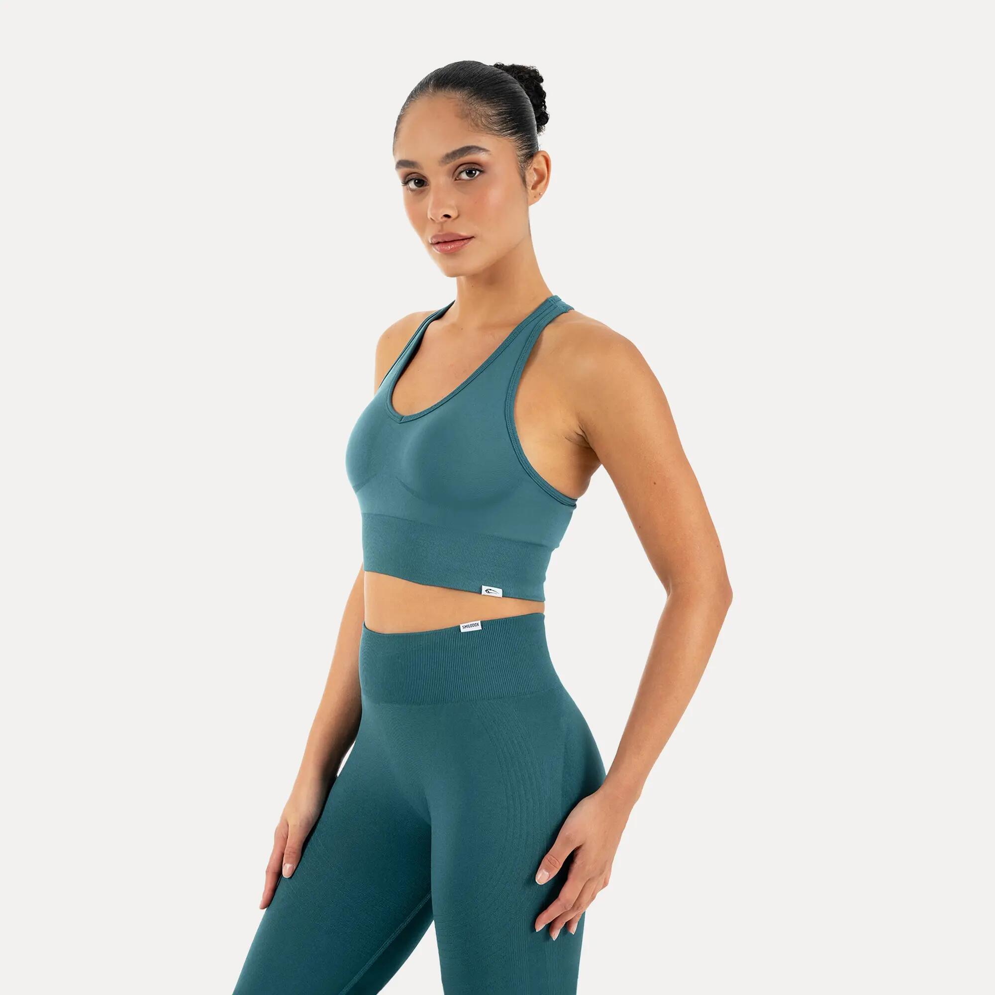 Damen Sport BH Vonda Petrol 2/6