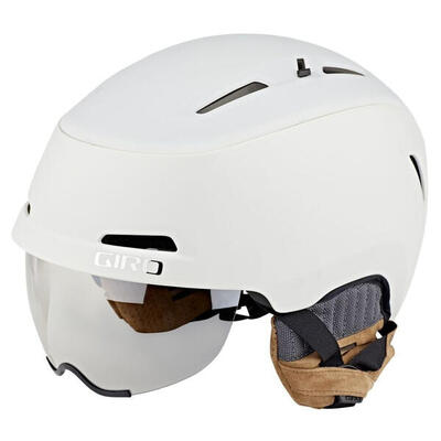 Giro bexley mips helm wit voor fiets en step met vizier