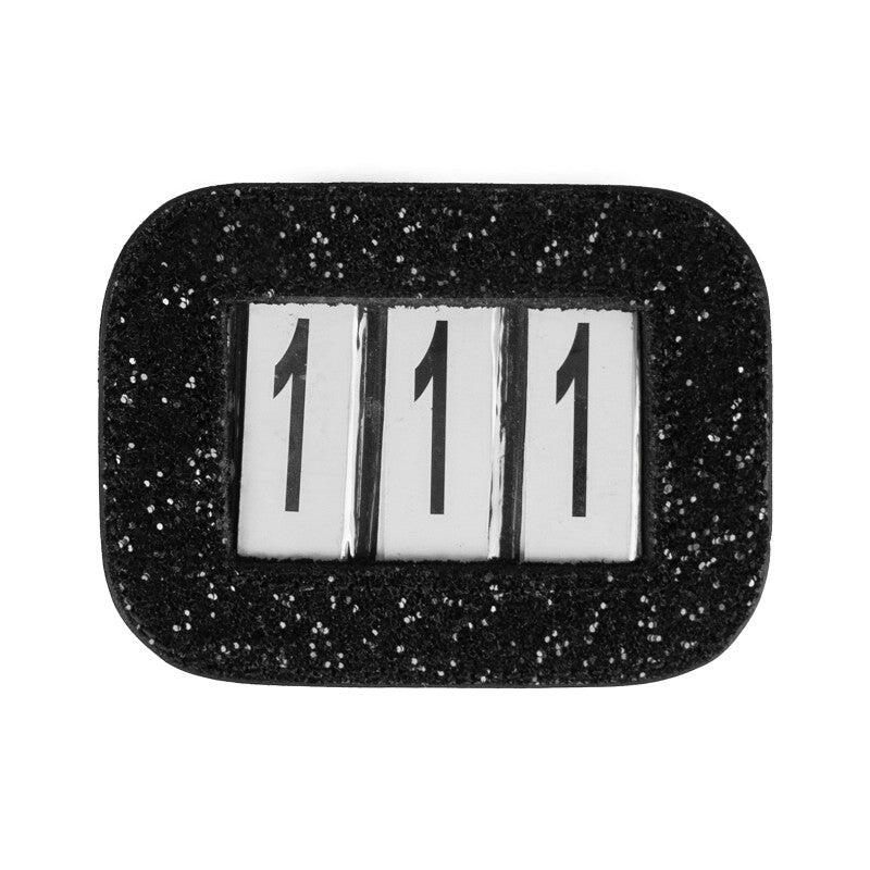 Porte numero à paillettes - HORKA 3/5