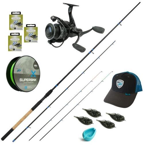 Osprey Feeder Set 3.30m - Canna feeder con mulinello per pesca a feeder