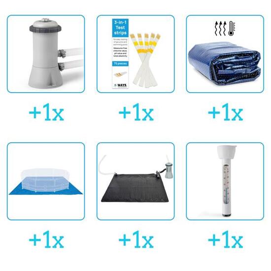Zwembad Accessoirepakket - 28143NP - 6-delig