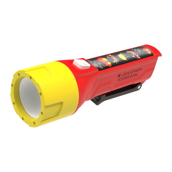 Lampe torche pour enfants – Camping, activités ourdoor – KIDBEAM4 Rouge