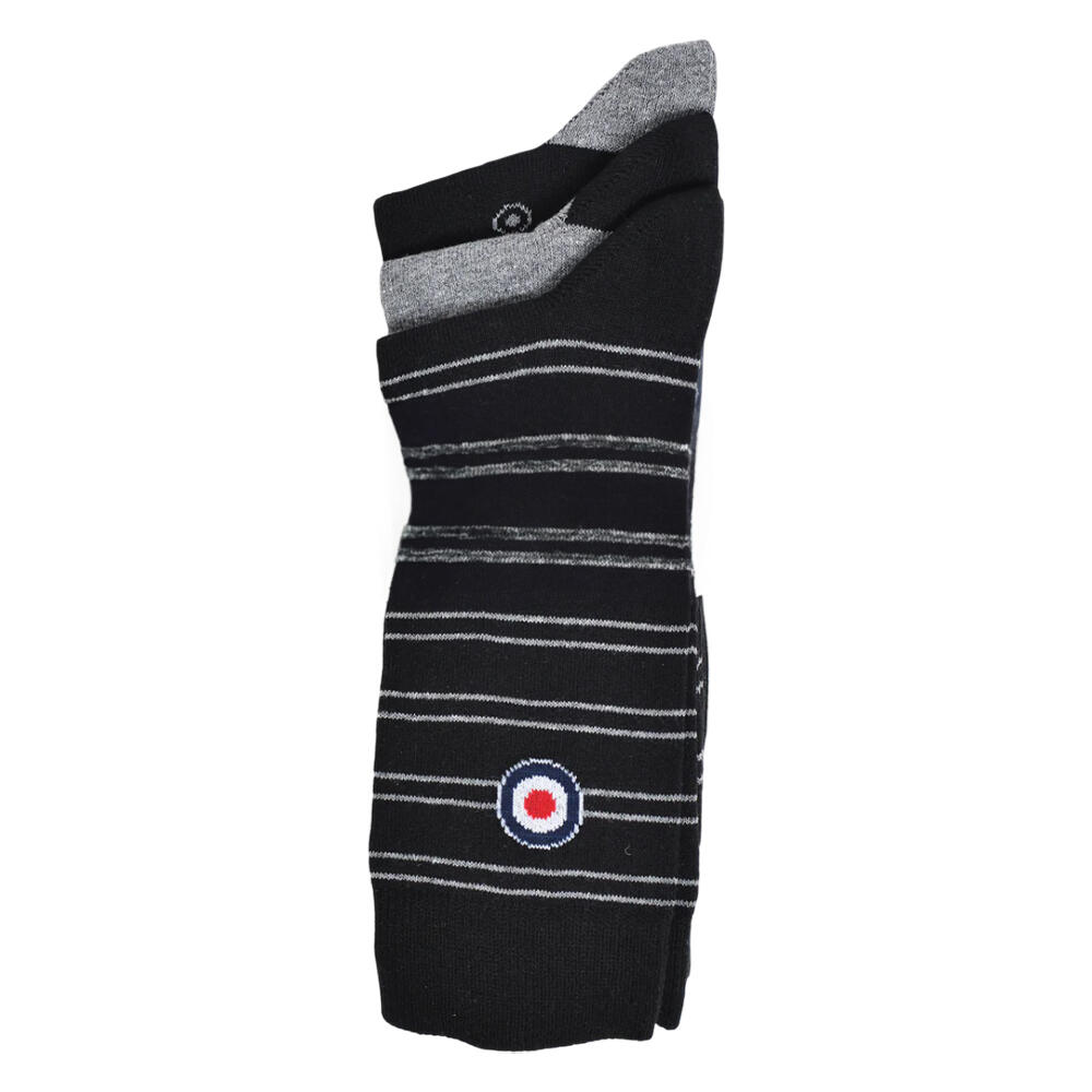 Socken für (3erPack) Herren Schwarz/Grau 2/3