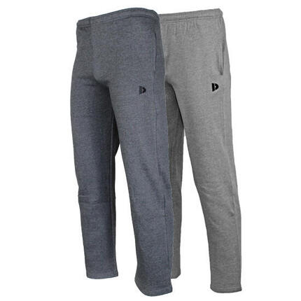 Lot de 2 pantalons de jogging Wess, coupe droite et taille élastique