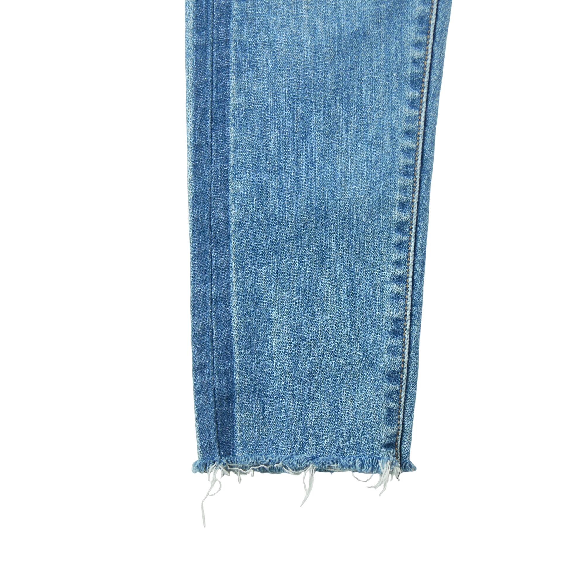 Seconde vie - Jean Femme Levis Wedgie Skinny Bleu - Excellent 5/7