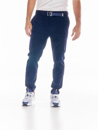 Heren corduroy broek met riem, Leone 1947 Soft Basic