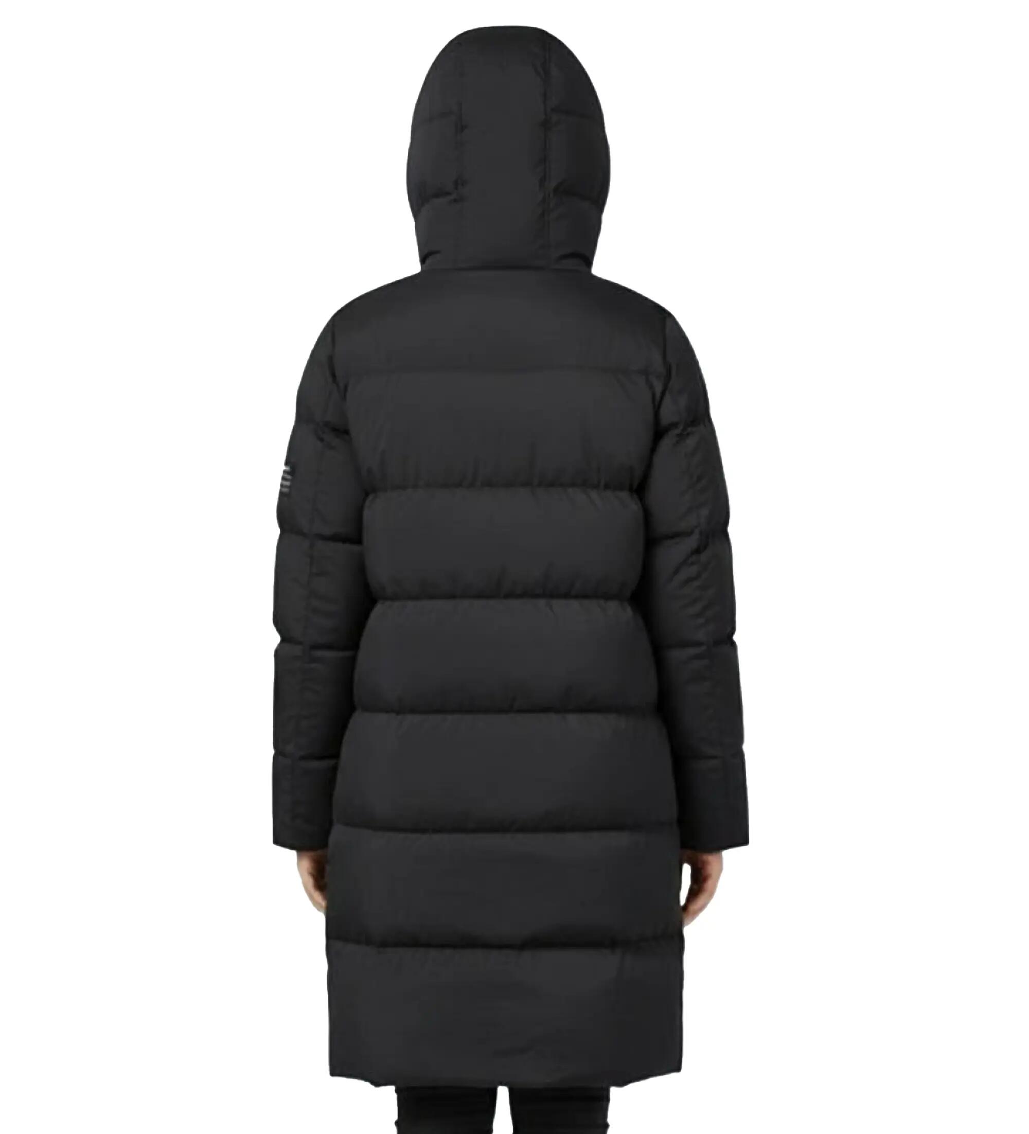 Abrigo Biarritz Long jacket de la marque ECOON couleur noir 3/3