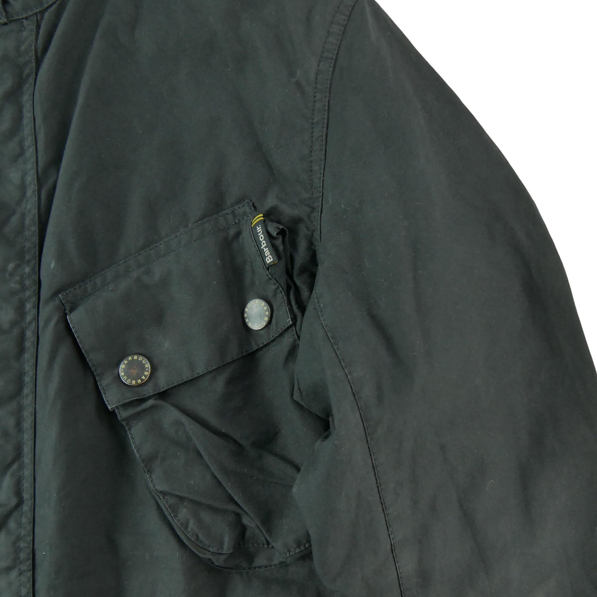 Seconde vie - Blouson Homme  Huilée Wax Noir - Très bon état 5/7