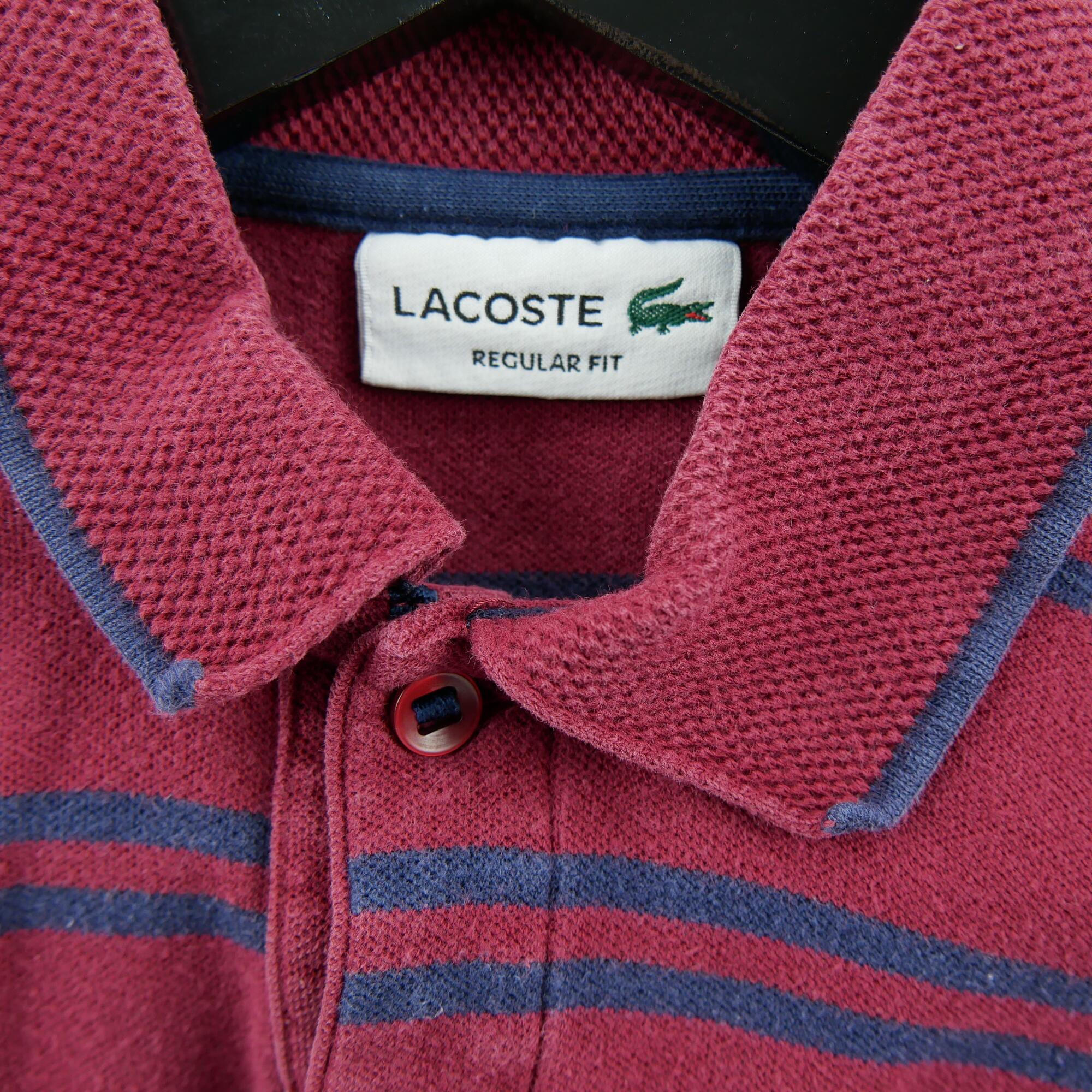 Second hand - Lacoste Polo uomo maniche lunghe - Stato buono 7/7