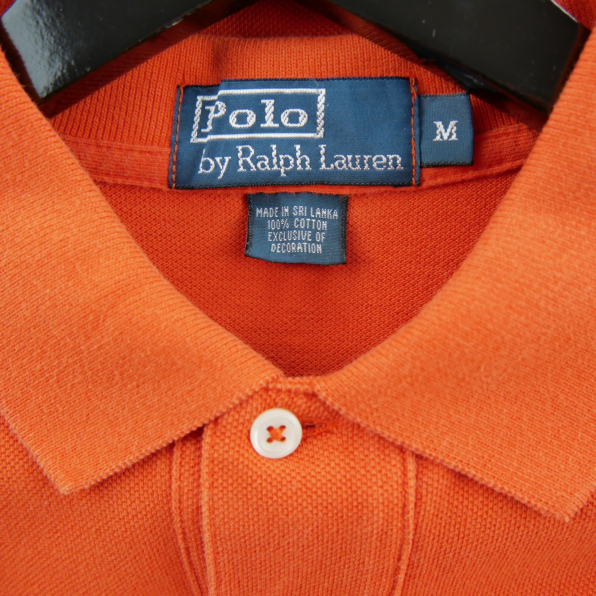 Second life - Polo Ralph Lauren Men's Long Sleeve Shirt Orange - Good 7/7