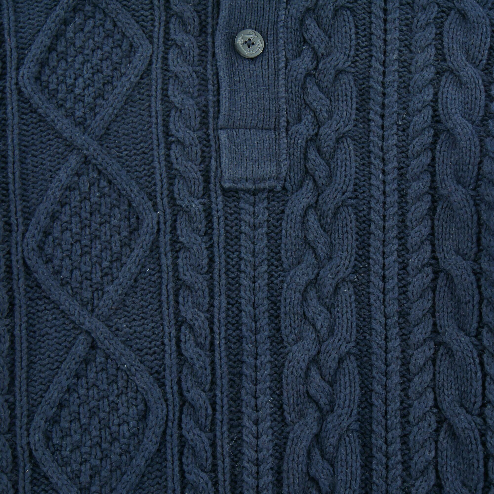 Seconde vie - Pull Homme  en cachemire Marine - Excellent 3/5