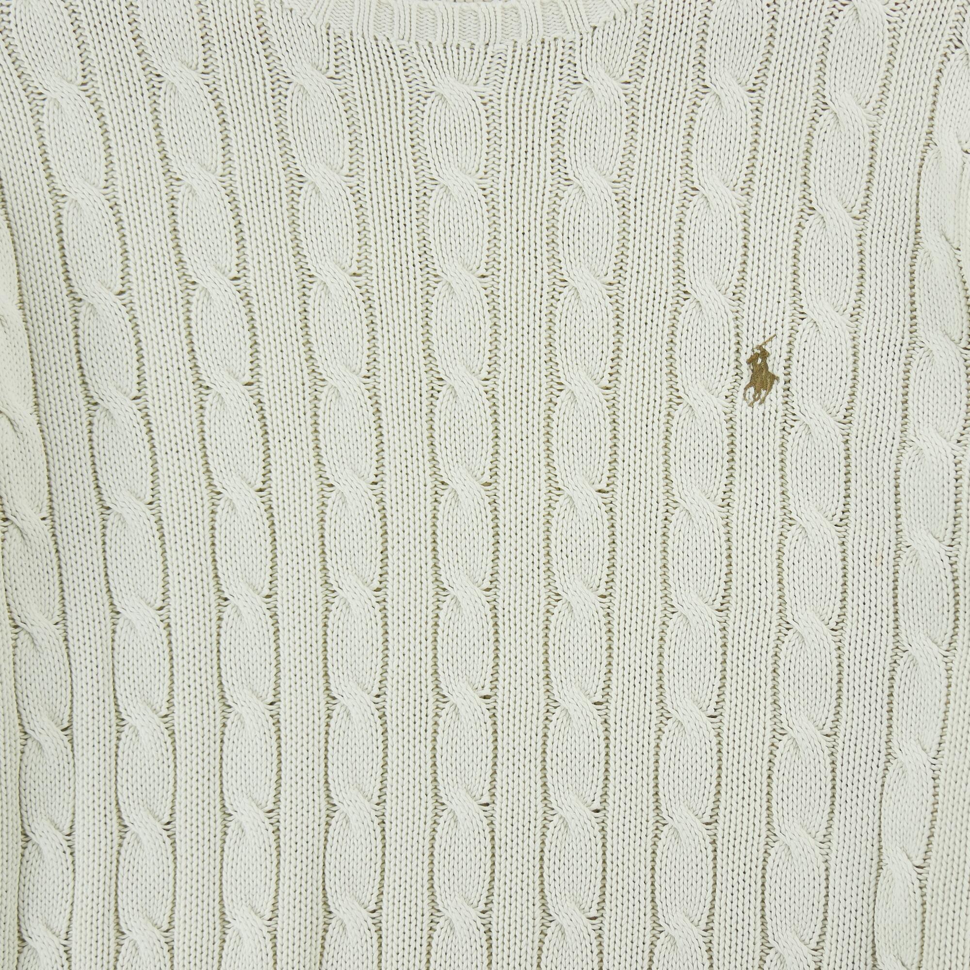 Seconde vie - Pull Femme  Cable Knit Torsadée - Très bon état 3/6