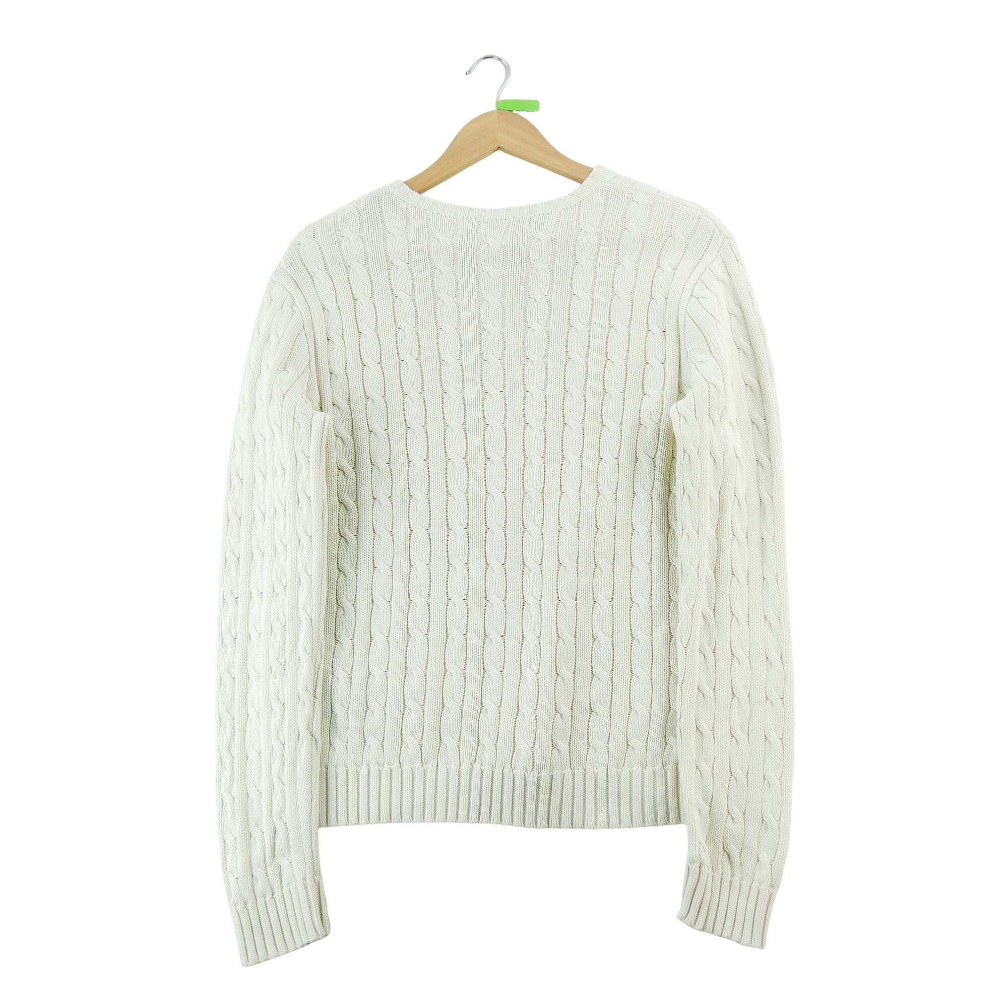 Seconde vie - Pull Femme  Cable Knit Torsadée - Très bon état 2/6
