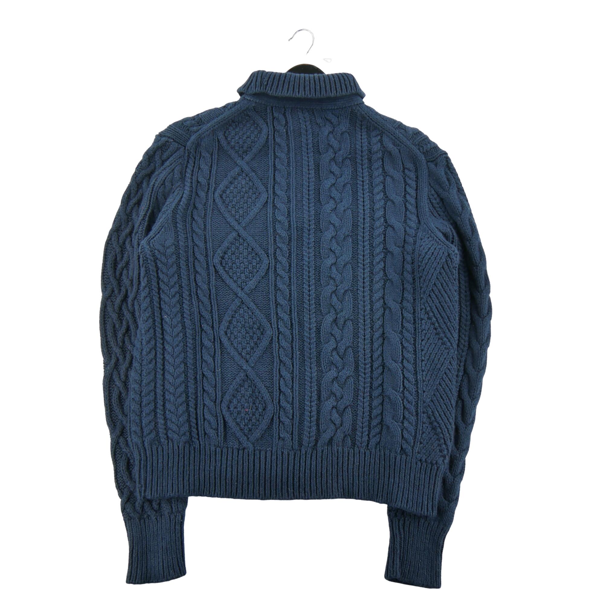 Seconde vie - Pull Homme  en cachemire Marine - Excellent 2/5