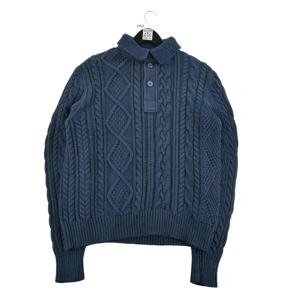 Second life - Men's Navy Cashmere Sweater - Excellent