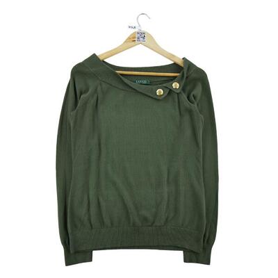 Tweedehands - lauren ralph lauren dames trui groen - als nieuw