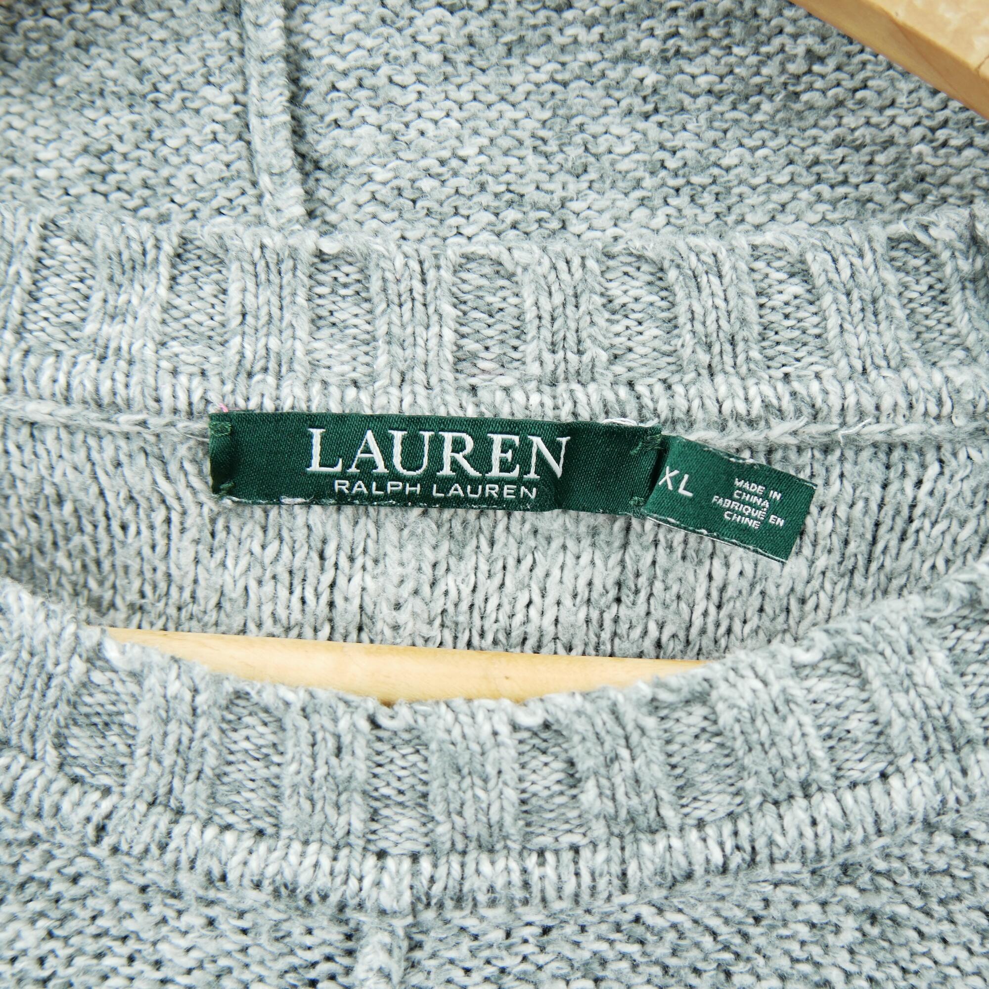 Refurbished - Lauren Ralph Lauren Damenpullover Grau - Wie neu 5/5
