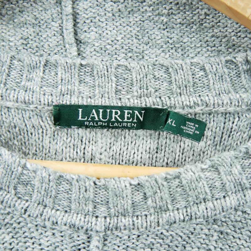 Second life - Pulover damă Lauren Ralph Lauren gri - Ca nou