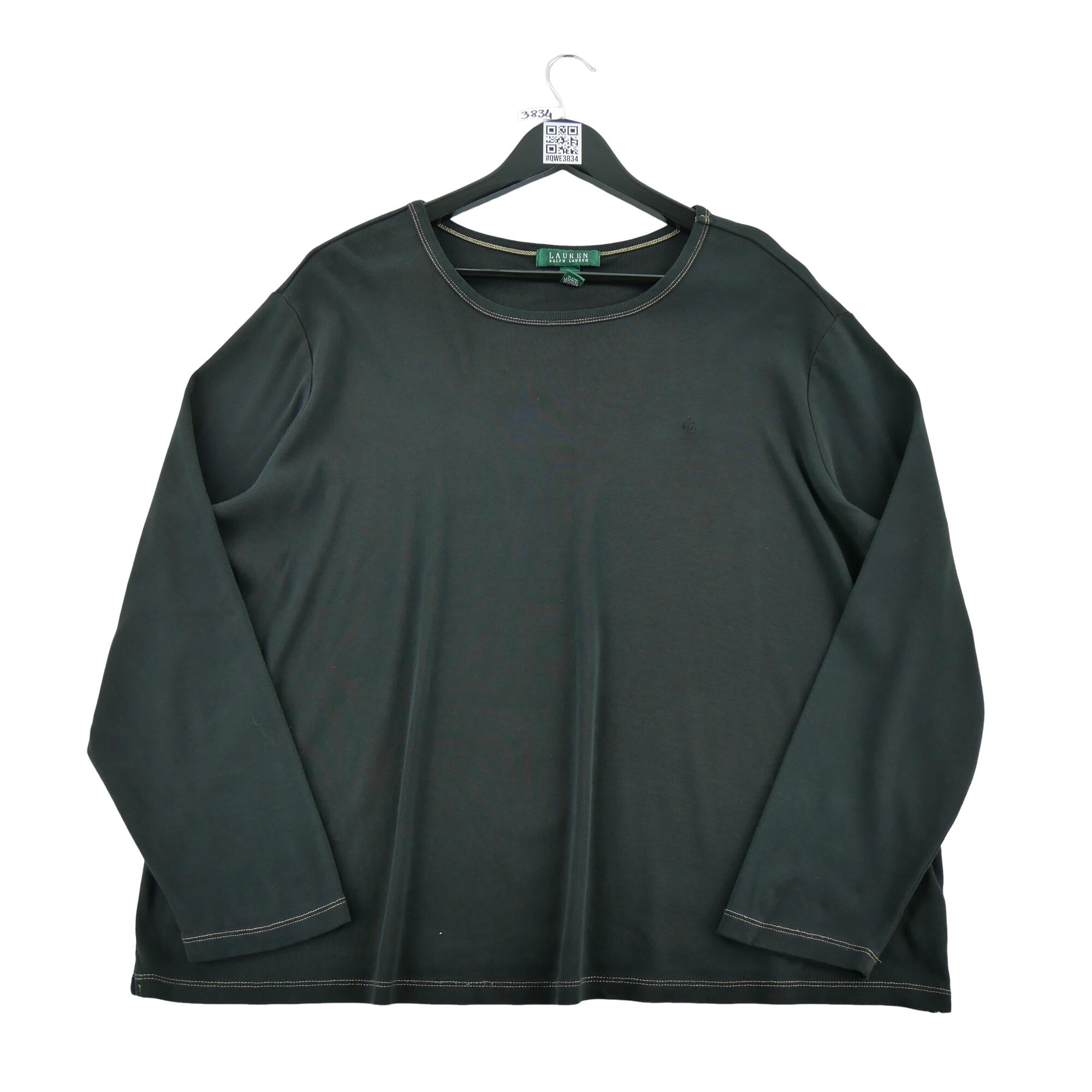 Seconde vie - T-shirt manches longues Femme  Noir - Excellent 1/5