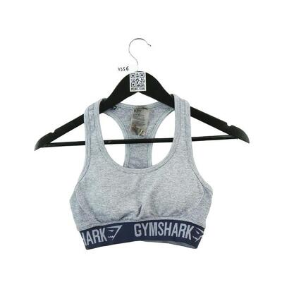 Tweedehands - gymshark sportbeha dames flex grijs - als nieuw