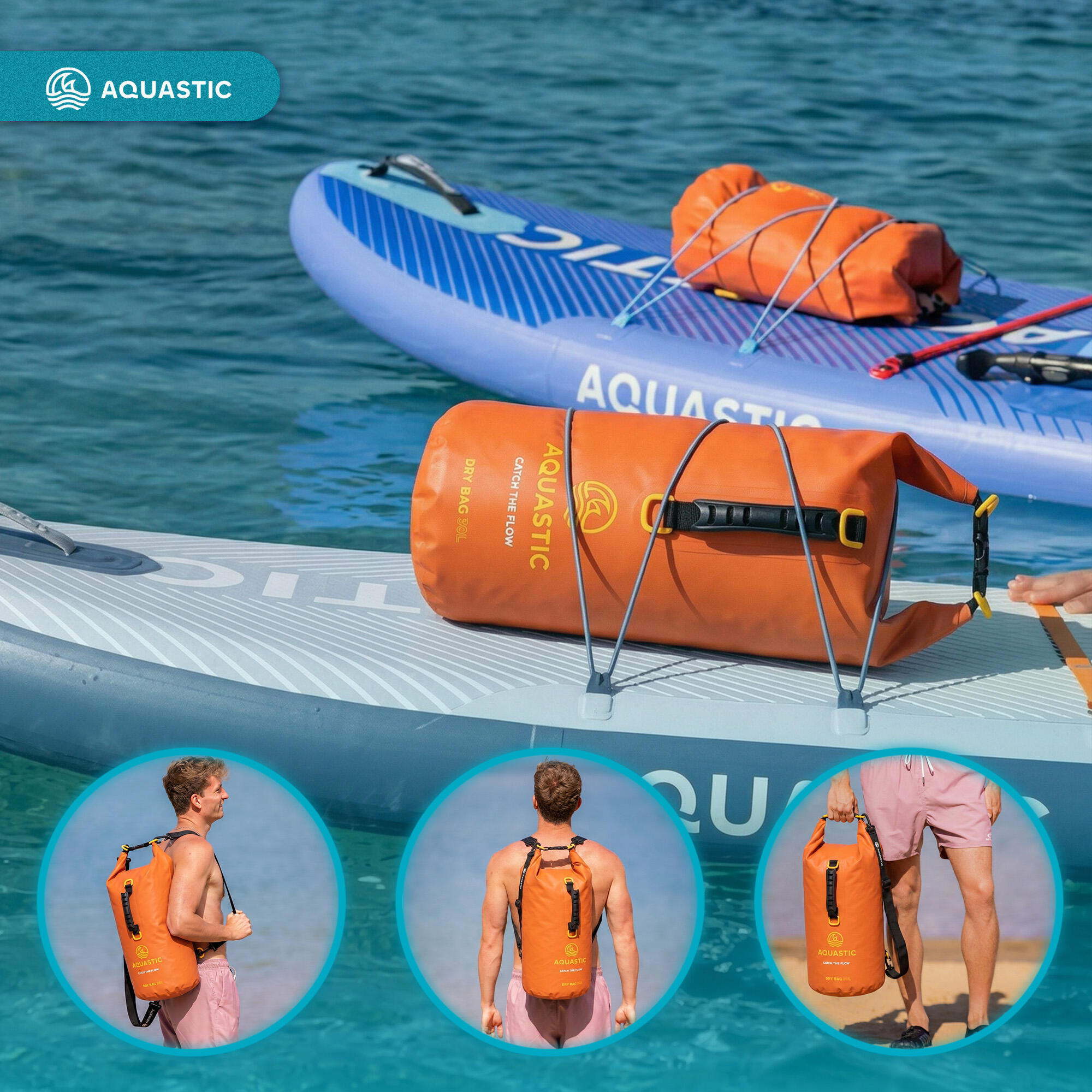 Bolsa impermeable AQUASTIC Dry Bag 30 l PVC 5/7