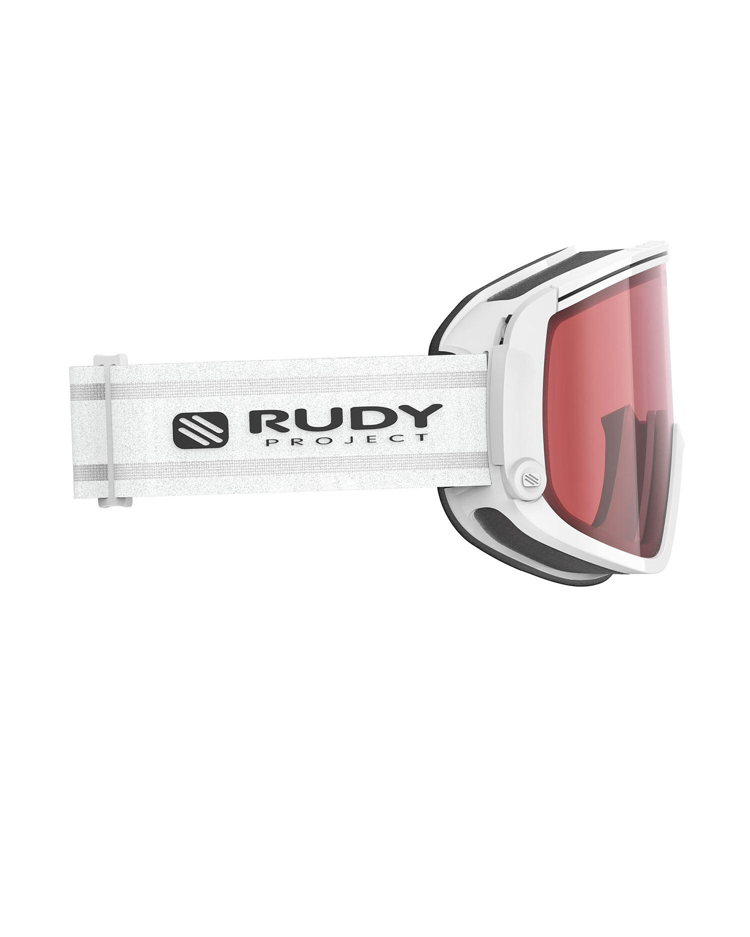 Gogle narciarskie Rudy Project SPINCUT WHITE GLOSS - Laser Kayvon Red DL 4/6
