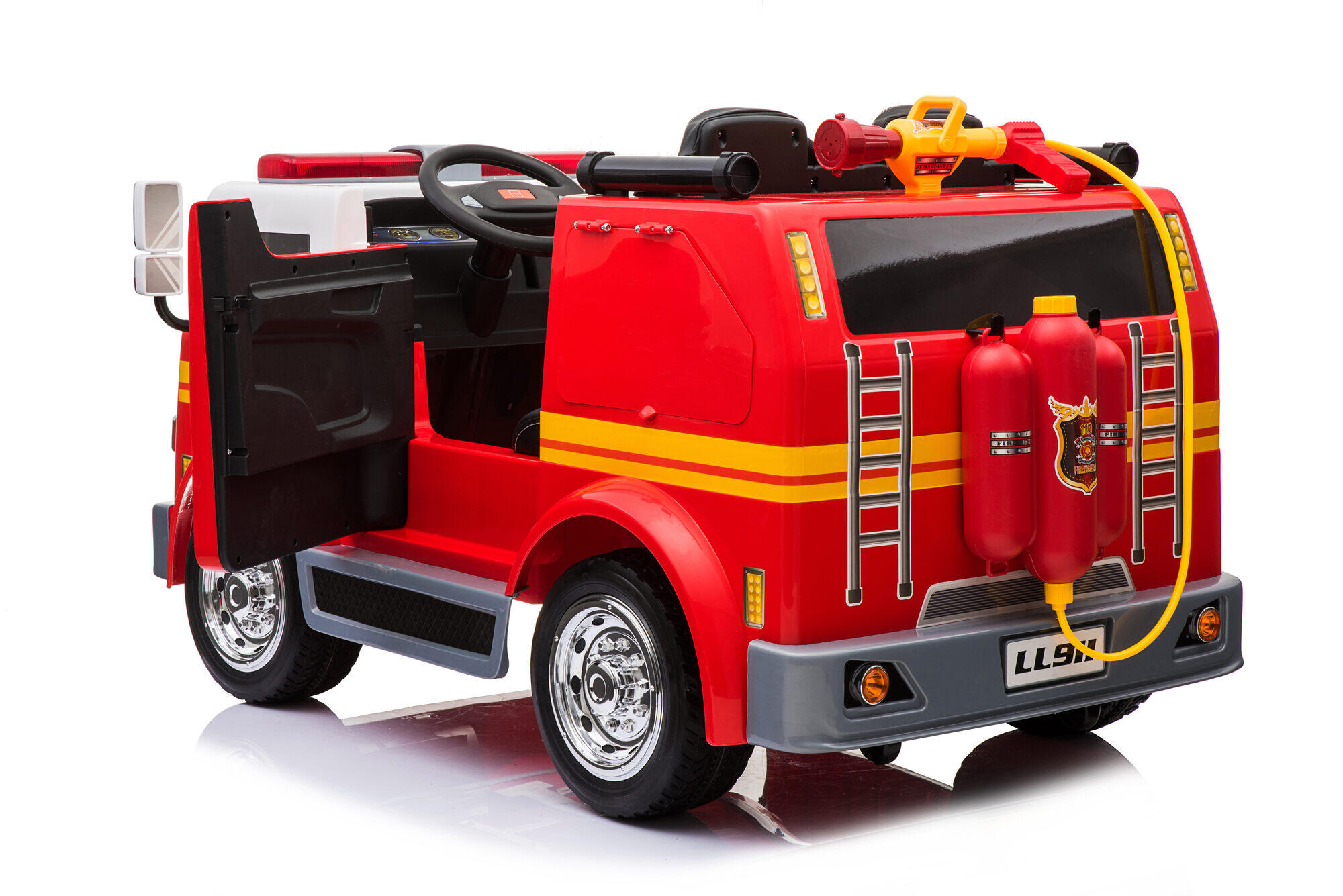 Fire Truck with fire alarm light (3-8 years) 7/7