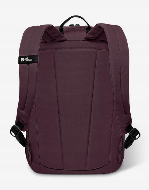 Plecak sportowy Jack Wolfskin Terraview szkolny turystyczny bordowy 2/7