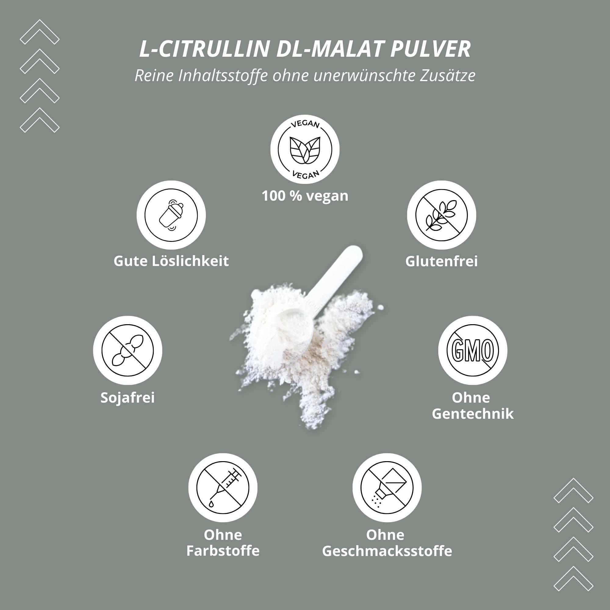 L-Citrullin Malat Pulver 1000g 4/5
