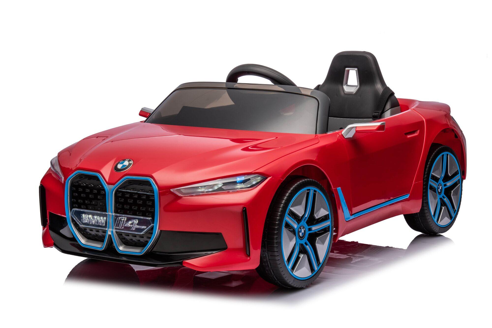 Voiture Électrique Enfant BMW i4 Officielle – Rouge Métallisé (3 à 8 ans) 3/7