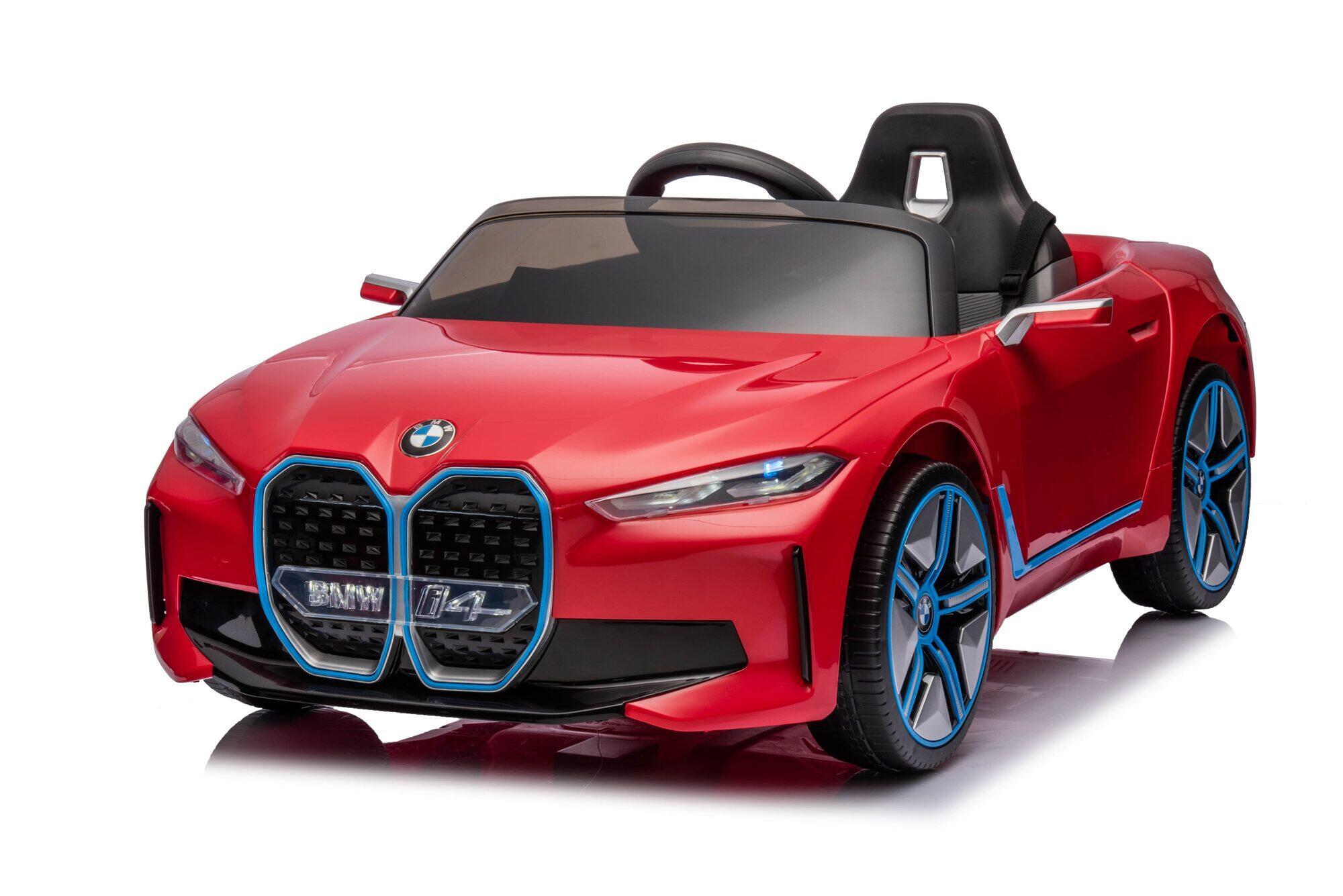 Voiture Électrique Enfant BMW i4 Officielle – Rouge Métallisé (3 à 8 ans) 2/7