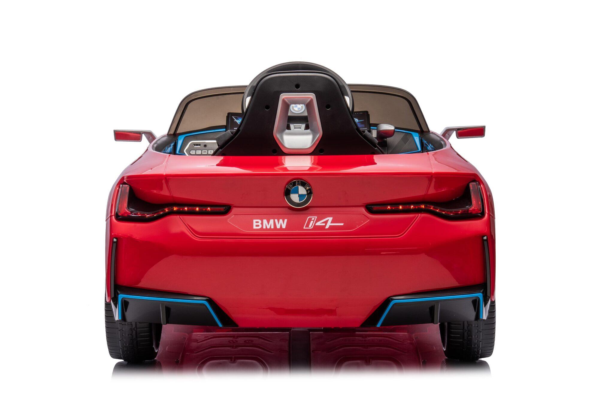 Voiture Électrique Enfant BMW i4 Officielle – Rouge Métallisé (3 à 8 ans) 7/7
