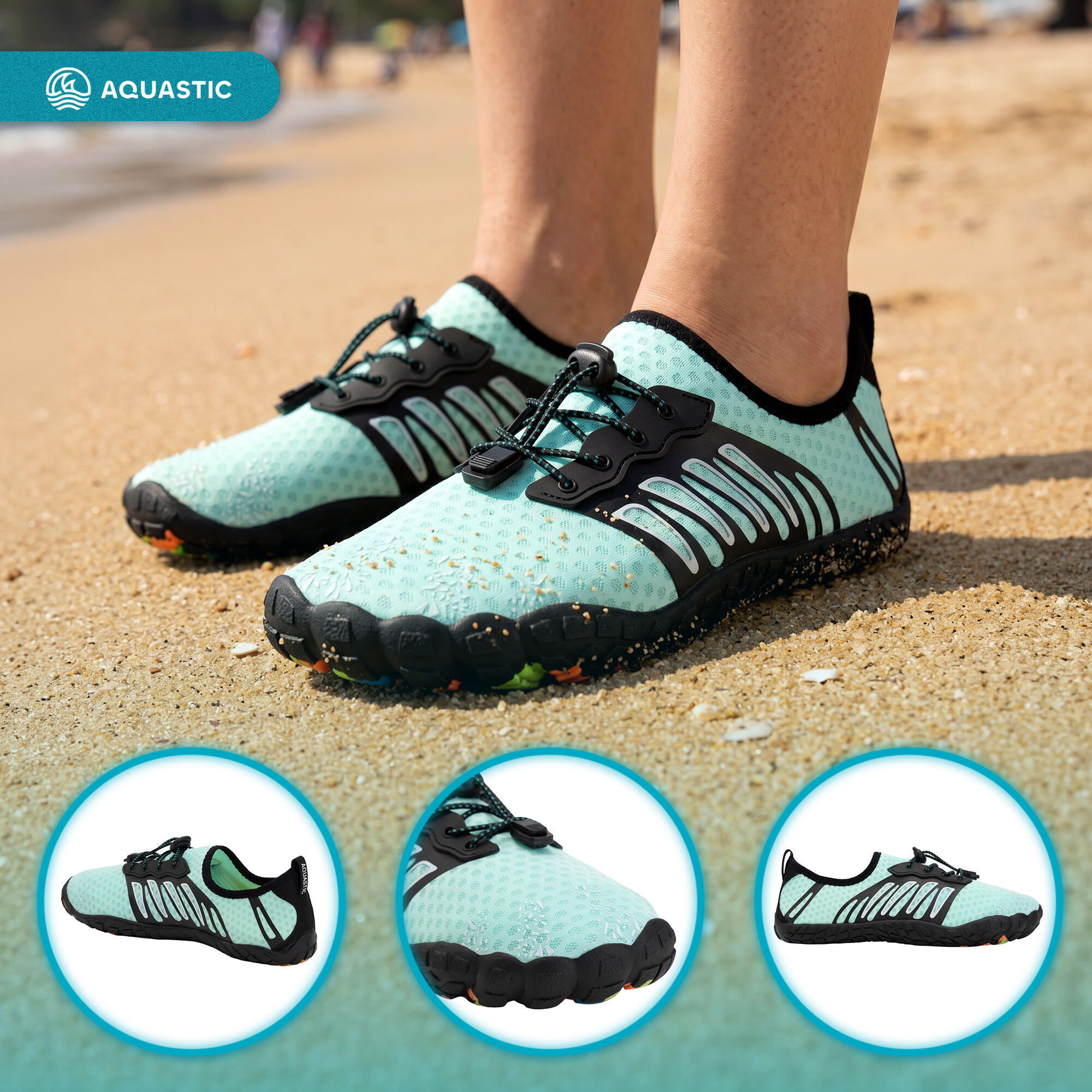 Buty do wody damskie AQUASTIC WS120 3/7