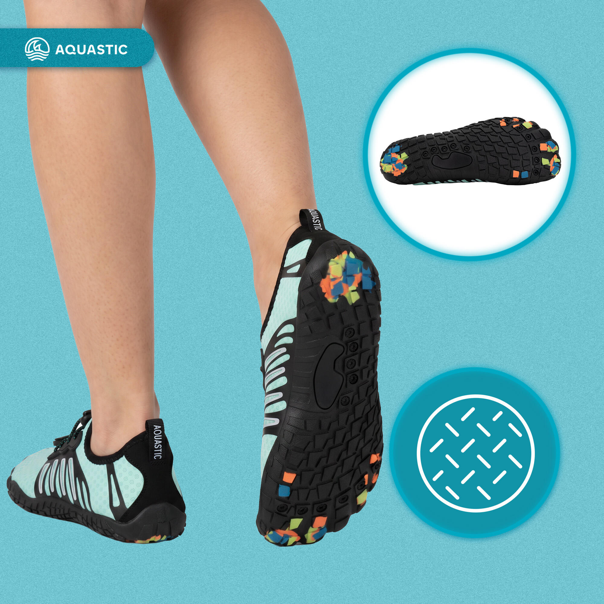 Buty do wody damskie AQUASTIC WS120 6/7