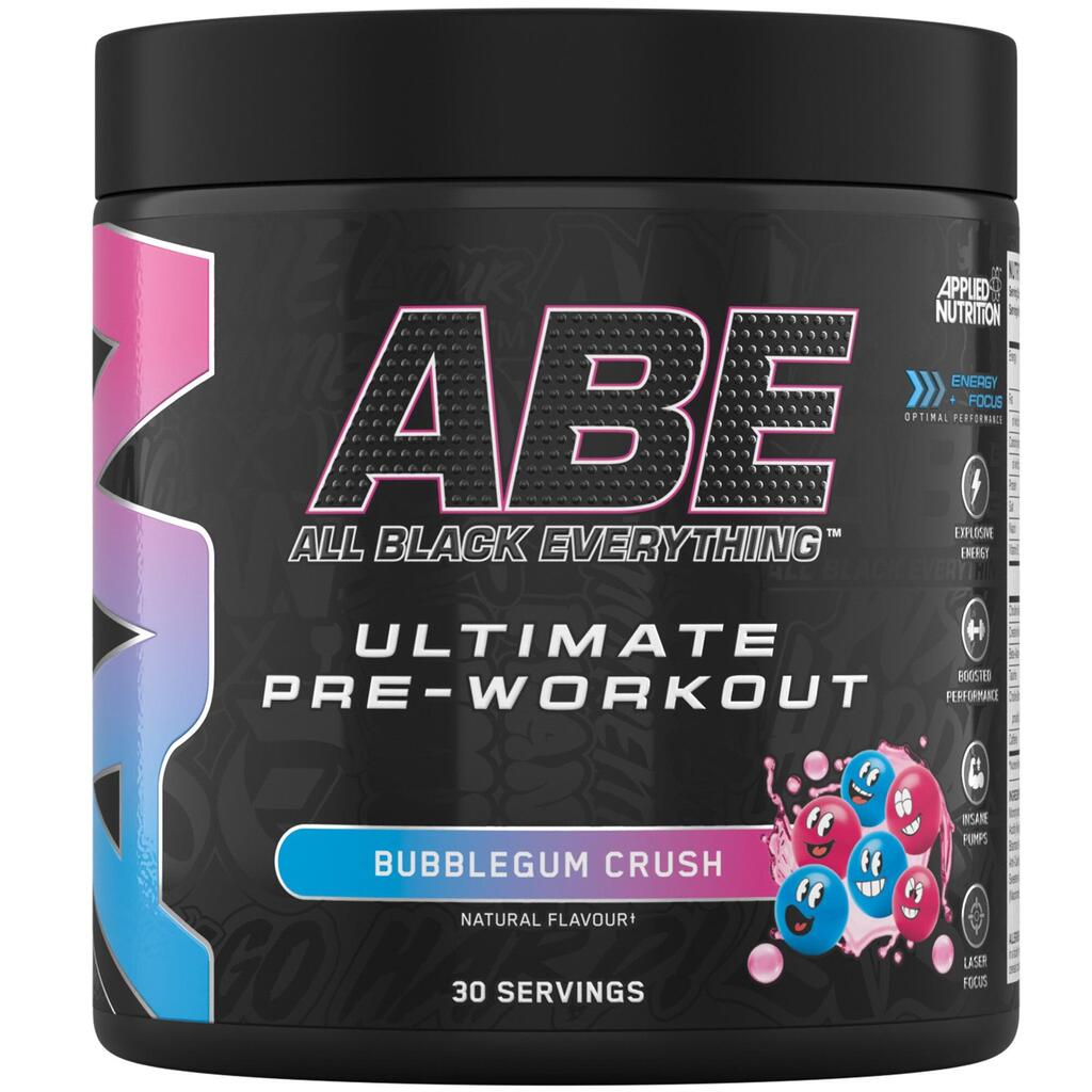 ABE Pre Workout Powder - Bubblegum Crush - 30 Servings