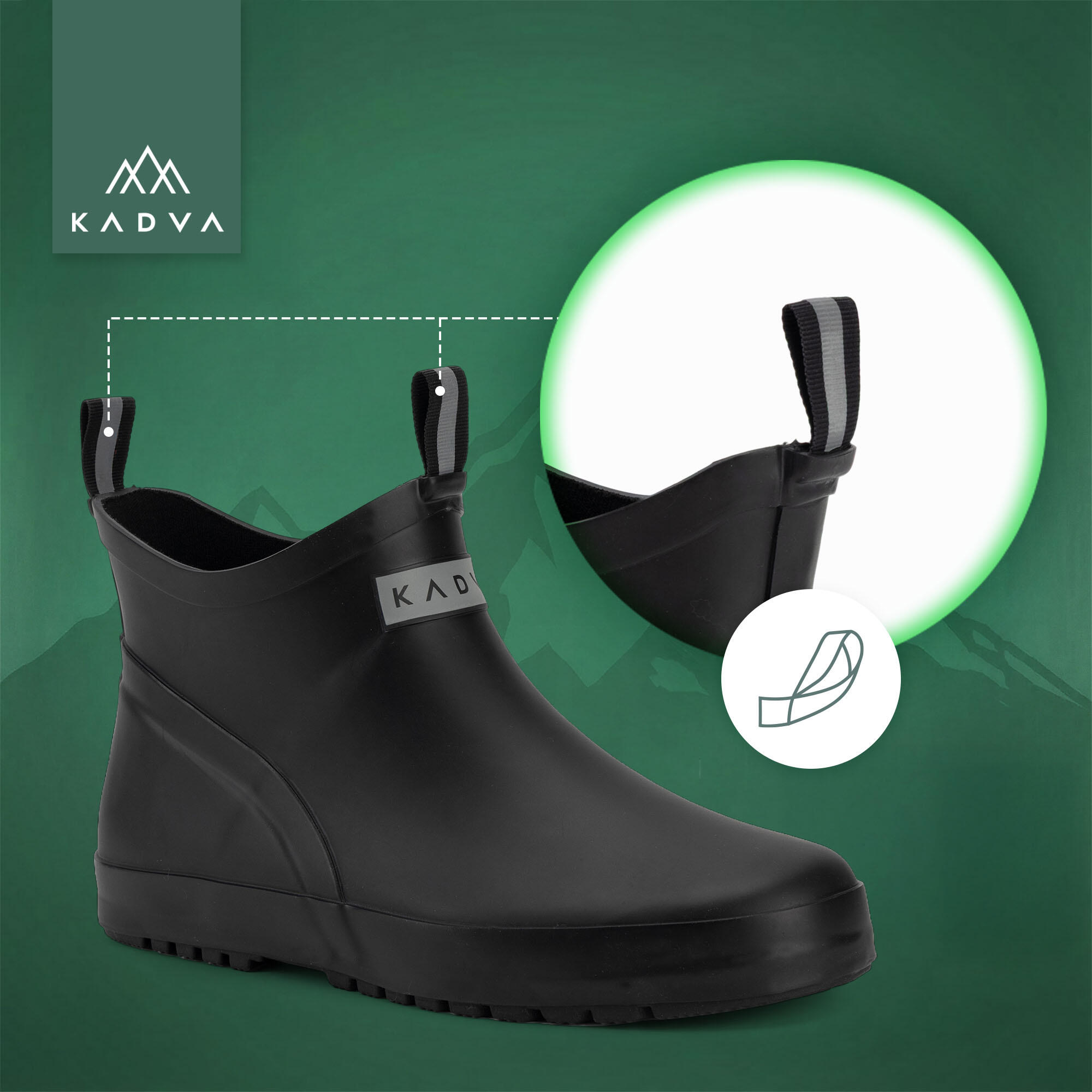 Bottes en caoutchouc pour hommes KADVA AquaTrek 7/7