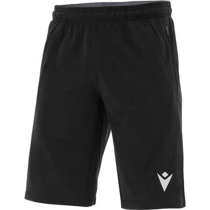 Shorts - entraînement - hommes - mi-waist, ventilés, poches zippées - noir