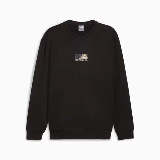 Sweat à col rond BETTER SPORTSWEAR Homme PUMA Black