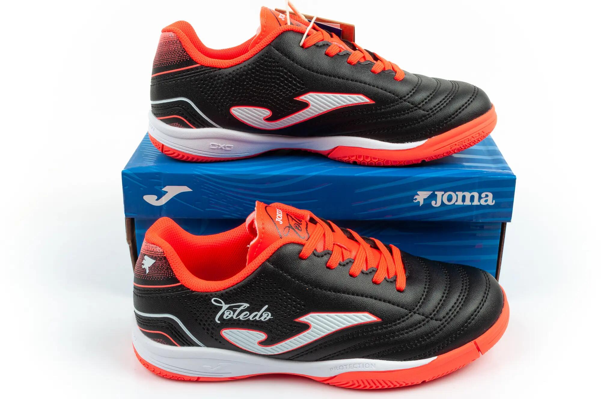 Zapatillas Fútbol Sala Niños Joma Toledo Jr 26 IN Negro 7/7