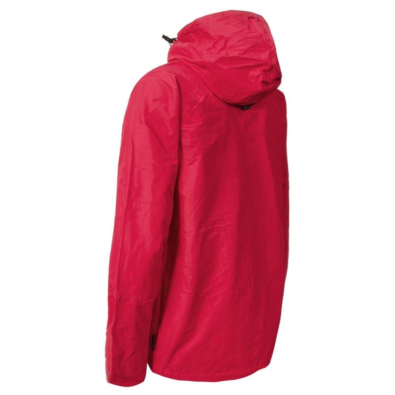 Heren Corvo Waterbestendige Jas met Capuchon (Rood)