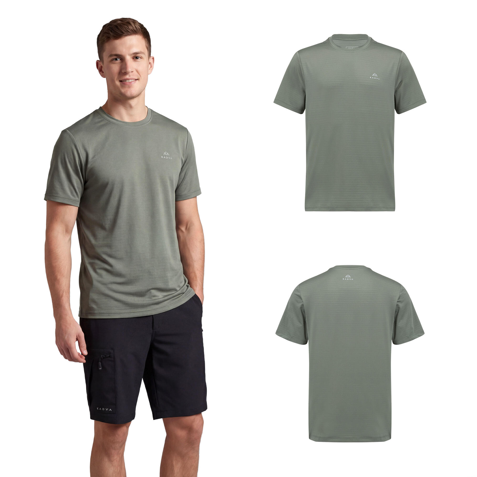 Tricou de drumeție pentru bărbați KADVA TrailCore